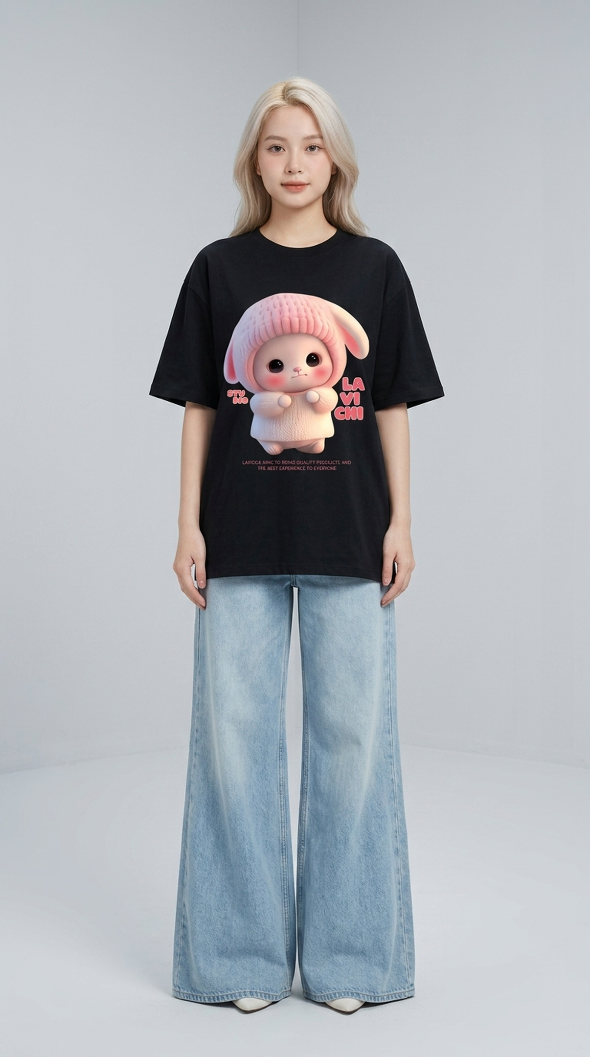 Tạo ảnh Thời Trang Nữ 3:4 để làm ảnh bìa sản phẩm Tiktok, shopee